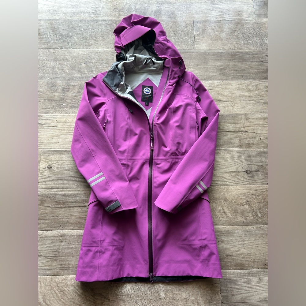 Canada Goose Jacket Windbreaker Purple XS